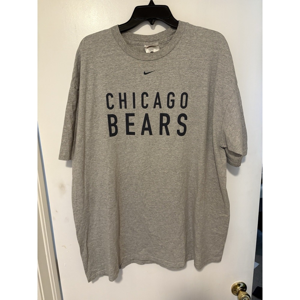 Vintage Y2K Chicago Bears Nike Center Swoosh T-shirt Size XXL